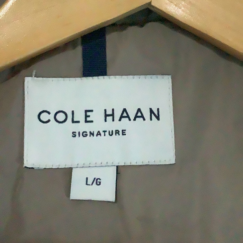 Cole Haan Taupe Puffer Coat - Picture 7 of 10